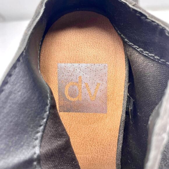 DV DOLCE VITA Gray Brown Faux Suede Mule Bootie - Picture 7 of 9